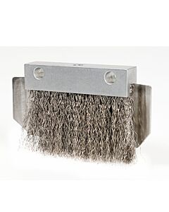 Perma lubricating brush for large chains bis +350°C mit Gewindebohrung M6 -