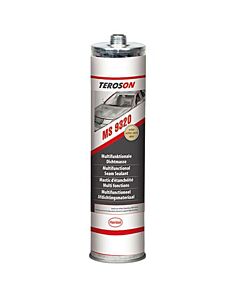 Teroson MS Polymer, Adhesive Sealant MS 9320 schwarz - 300 ml Kartusche