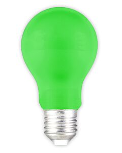 LED GLS-lamp A60 240V 1W 12lm E27 Green
