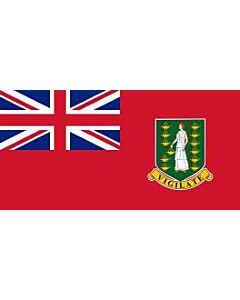 FLAG CIVIL ENSIGN, BRITISH VIRGIN ISLANDS 2' X 3'