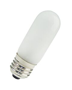 Tubular lamps 130V 25W E27 T30 frosted