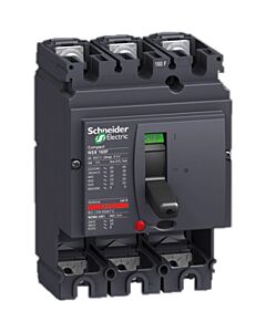 SE Circuit breaker 3-Pole 160A NSX160L 150kA without protection unit