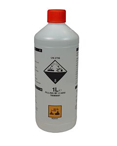 Sulphuric acid s.g.1.28,  bottle of 1 ltr.