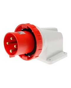 CEE Receptacle with Pins 380V 125A 3P+earth 6H, IP67