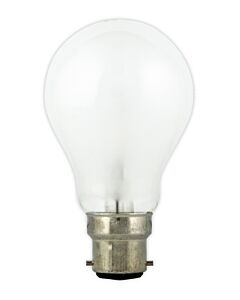 GLS-lamp 24/28V 40W B22 frosted