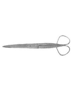 SCISSORS PAPER STAINLESS STEEL, OVERALL LENGTH 120MM