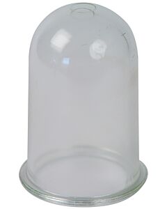 Japanese spare glass globe 105x150mm, type FAO-90 clear