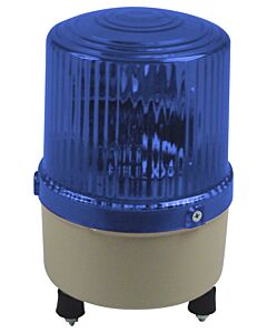 Rotating Beacon 220V AC Type CA Blue with 3 bolts mounting