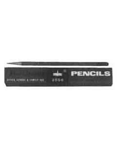 PENCIL FOR CARPENTER USE 5B, WITH RUBBER TIP