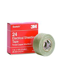 Scotch tape 24, 25mm, roll of 4,5mtr, Shielding tape