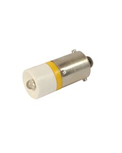 Single-Led Lamp 230V AC/DC Ba9s 10x24mm yellow