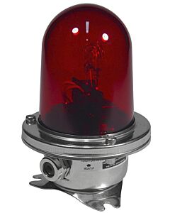 Flashing Light Xenon Red, 24V DC