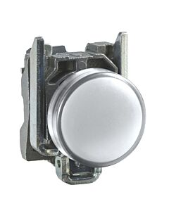 Schneider LED Lens/lampholder/adaptor 230...240V AC White, XB4-BVM1
