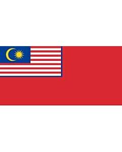 FLAG CIVIL ENSIGN, MALAYSIA 3' X 4'