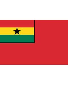 FLAG CIVIL ENSIGN, GHANA 3' X 4'
