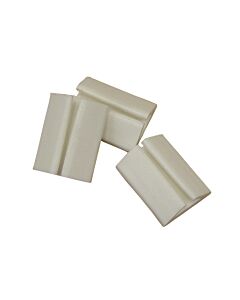 Adhesive cable clip white