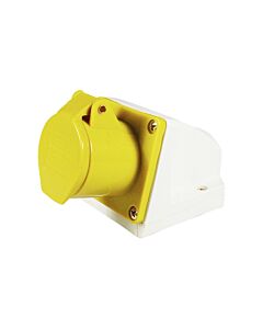 CEE Receptacle 110V 32A 2P+earth 4H, IP44