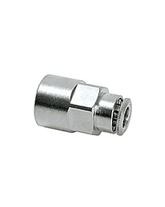 Perma Pluggable Hose Fitting G1/4i gerade, Schlauch 6 mm (Messing vern.) -