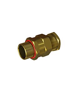 Cable Gland Exd/e: D620 M25/B1/15mm (D5,0-9,1mm) Brass