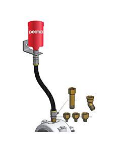 Perma installation kit with 1.5 m hose CLASSIC, FUTURA, FLEX, NOVA - Indirekte Montage