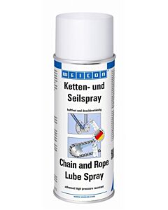 LUBRICATING SPRAY WEICON, CHAIN & ROPE LUBE 400ML