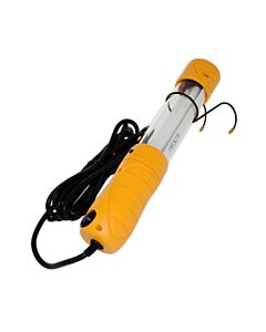 Fluorescent portable handlamp 110V AC 13W with cable and plug 2x flat