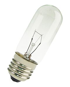 Tubular lamps 240V 40W E27 T30 clear