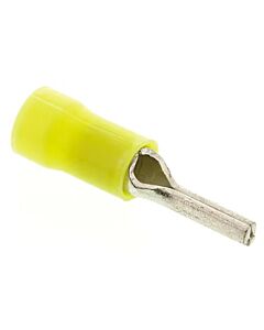 Pin terminal 2,7mm pressing type, yellow 2,7-6,6 mm²