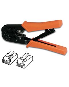 Metal Crimping Tool for Modular Plugs RJ11/12/45 (6P4C/6P6C/8P8C)