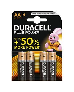 Duracell Alkaline MainLine Plus AA, blister 4 pcs