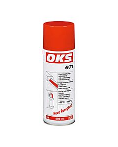 OKS Hochleistungsschmieröl mit weißen Festschmierstoffen - No. 671 Spray: 400 ml