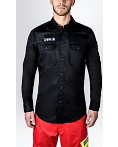 SHIRT WORK FLAME-RESISTANT, MULTI-RISK NAVY S