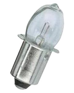 Flashlight lamp 2,4V 750mA P13.5s Krypton 11x30mm, type KPR-102
