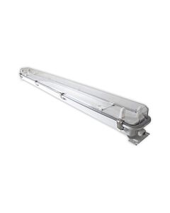 FL-fixture 110-127V 50/60Hz 2x36W WT IP67 Stainless Steel with universal mounting brackets