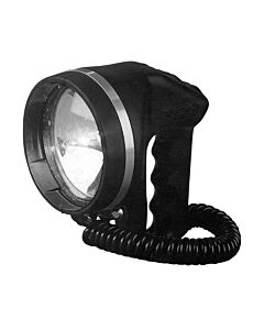 Watertight portable Searchlight 24V 75W with 5 mtr cable IP68