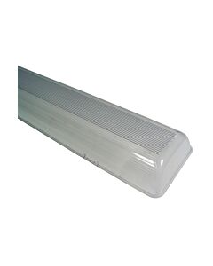 Shade for watertight fixture 2x 18W