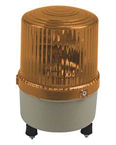 Rotating Beacon 220V AC Amber with 3 bolts mounting