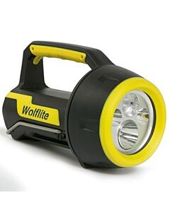 Wolflite Rechargeable LED Handlamp XT-70 with shoulder strap, Battery Lithium-Ion including "ATEX II 2 G Ex ib IIC T4 Gb" (Zones 1 & 2)