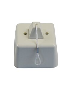 Switch two-way with pull cord, surface mntg