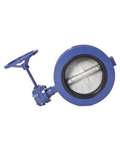 BUTTERFLY VALVE DOUBLE FLANGED, W/GEAR BOX N.CAST IRON 300MM
