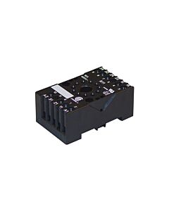 Socket for plug-in relay 11-pins 3-pole, surface mounting