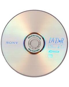 DVD-R BLANK DISC 4.7GB, 5'S/PKT