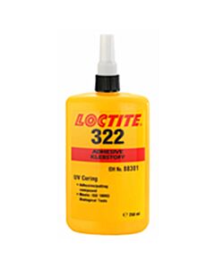 Loctite UV-härtender Acrylatklebstoff AA 322 250 ml Flasche
