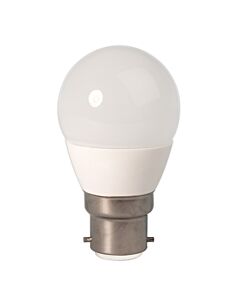 LED Ball lamp 12-60V DC 3W (25W) B22 P45, Warm White 3000K