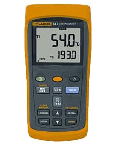 Fluke Digital thermometer 54-II, including 2x80PK1 wire probe