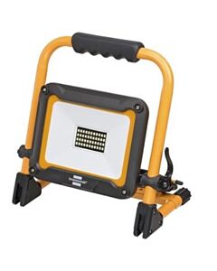LED Portable Floodlight 30W daylight 230V AC, IP54 on floor stand with 3 mtr cable and plug