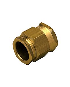 TEF 7185 Pipe Ending Gland: 1", For Cable D14-24mm  Brass