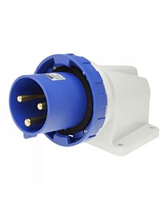 CEE Receptacle with Pins 220V 63A 2P+earth 6H, IP67