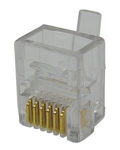 Modular Plug RJ12 (6P6C) 30µ