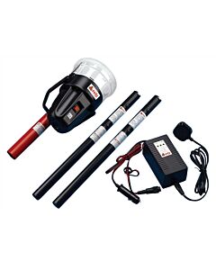 Solo 461 set Cordless Heat Detector Tester (battery powered), incl. 2 batteries and charger 12Vdc./ 110-240Vac.